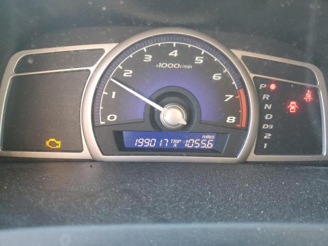 1HGFA16876L007126 - 2006 HONDA CIVIC EX BLACK photo 9