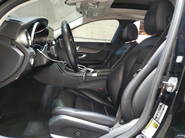 55SWF4KB6GU167424 - 2016 MERCEDES-BENZ C 300 4MATIC BLACK photo 7