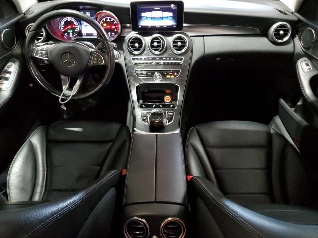 55SWF4KB6GU167424 - 2016 MERCEDES-BENZ C 300 4MATIC BLACK photo 8