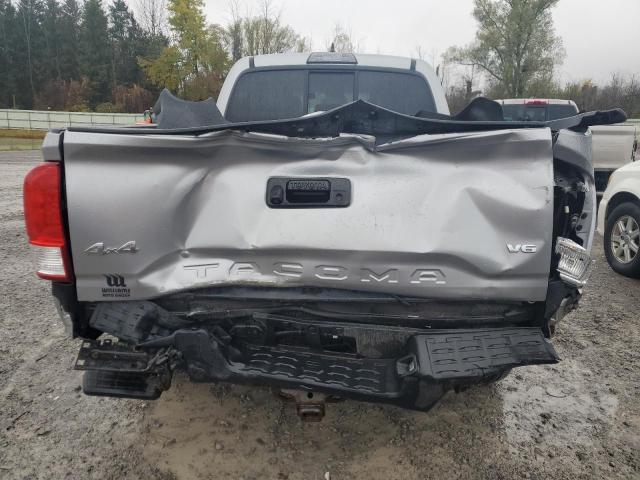 3TMDZ5BN5HM016961 - 2017 TOYOTA TACOMA DOUBLE CAB ვერცხლისფერი ფოტო 6