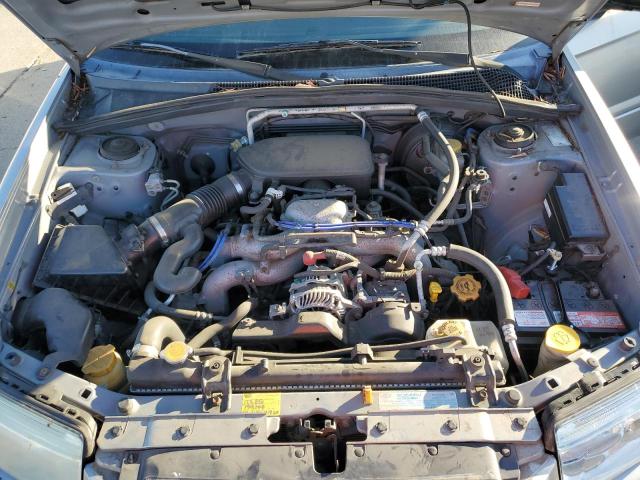 JF1SG63656H720787 - 2006 SUBARU FORESTER 2.5X 银色 照片 12