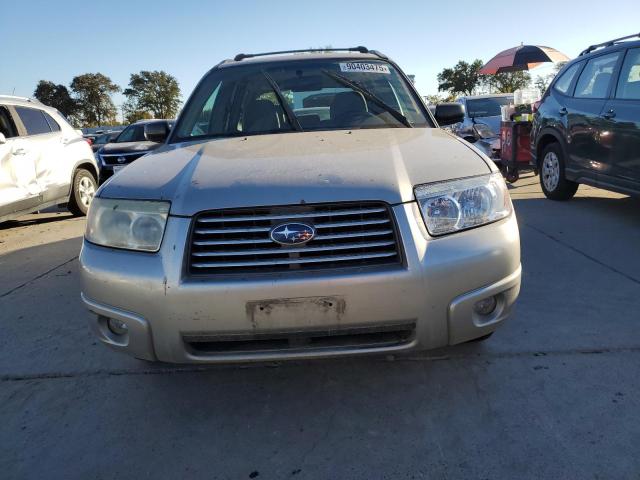 JF1SG63656H720787 - 2006 SUBARU FORESTER 2.5X 银色 照片 5