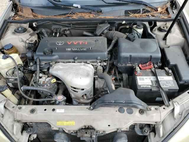 4T1BE32K44U810025 - 2004 TOYOTA CAMRY LE TAN photo 11