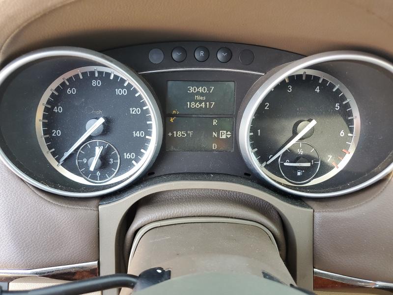 4JGBF7BE2AA540904 - 2010 MERCEDES-BENZ GL 450 4MATIC BLUE photo 9