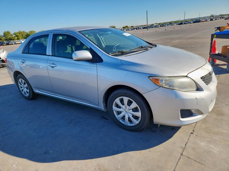 1NXBU4EE7AZ364298 - 2010 TOYOTA COROLLA BASE SILVER photo 4