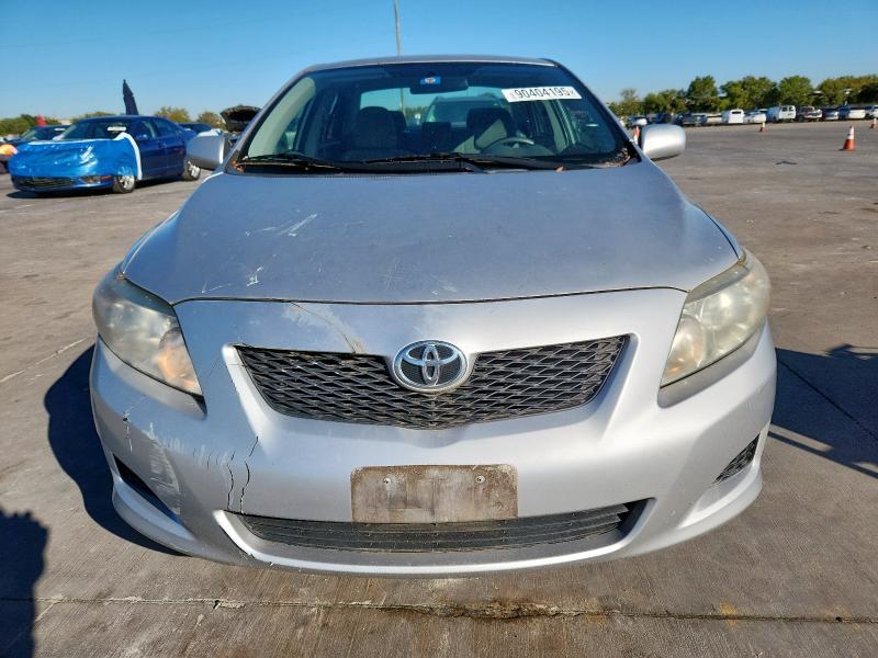 1NXBU4EE7AZ364298 - 2010 TOYOTA COROLLA BASE SILVER photo 5
