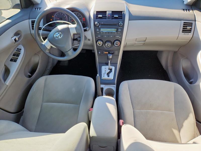 1NXBU4EE7AZ364298 - 2010 TOYOTA COROLLA BASE SILVER photo 8