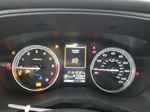 JF2SKARC4NH509329 - 2022 SUBARU FORESTER TOURING WHITE photo 9