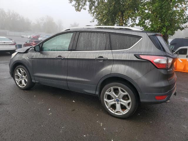 1FMCU9J98HUB45239 - 2017 FORD ESCAPE TITANIUM GRAY photo 2