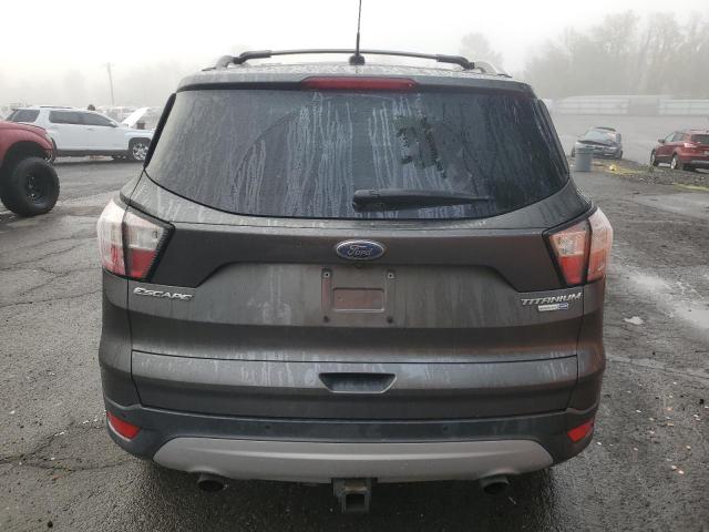 1FMCU9J98HUB45239 - 2017 FORD ESCAPE TITANIUM GRAY photo 6