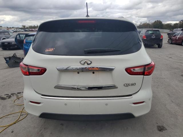 5N1AL0MM3EC521546 - 2014 INFINITI QX60 თეთრი ფოტო 6
