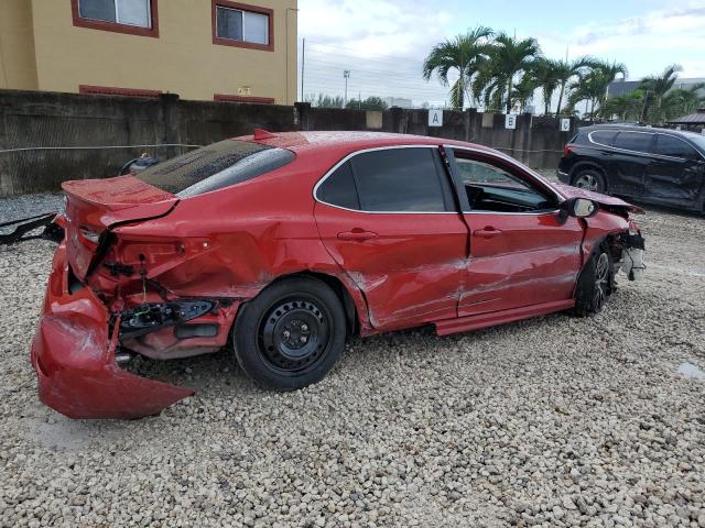 4T1G11AK7PU100693 - 2023 TOYOTA CAMRY SE NIGHT SHADE RED photo 3