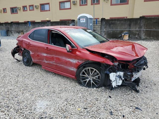 4T1G11AK7PU100693 - 2023 TOYOTA CAMRY SE NIGHT SHADE RED photo 4