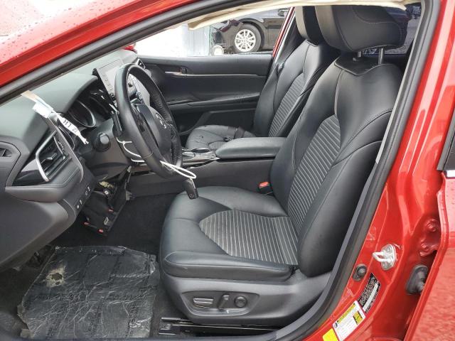 4T1G11AK7PU100693 - 2023 TOYOTA CAMRY SE NIGHT SHADE RED photo 7