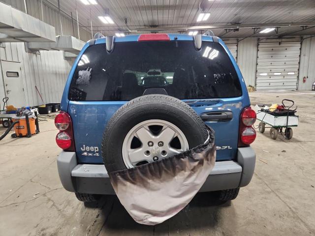 1J4GL48K35W715937 - 2005 JEEP LIBERTY SPORT Mavi foto 6