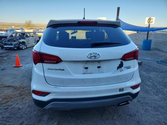 5NMZTDLB4JH088572 - 2018 HYUNDAI SANTA FE S WHITE photo 6