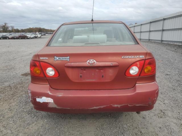 2T1BR32E43C094340 - 2003 TOYOTA COROLLA CE RED photo 6