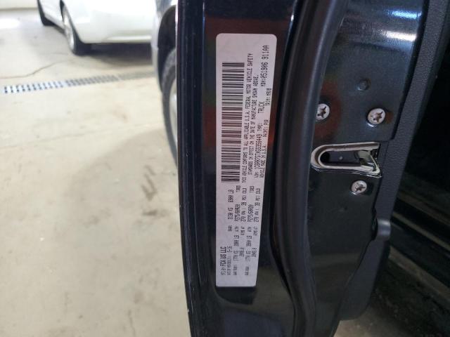 1C6RR7GTXGS356449 - 2016 RAM 1500 SLT BLACK photo 12