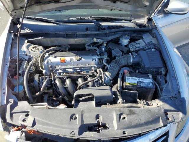 1HGCP2F35CA205304 - 2012 HONDA ACCORD LX SILVER photo 11