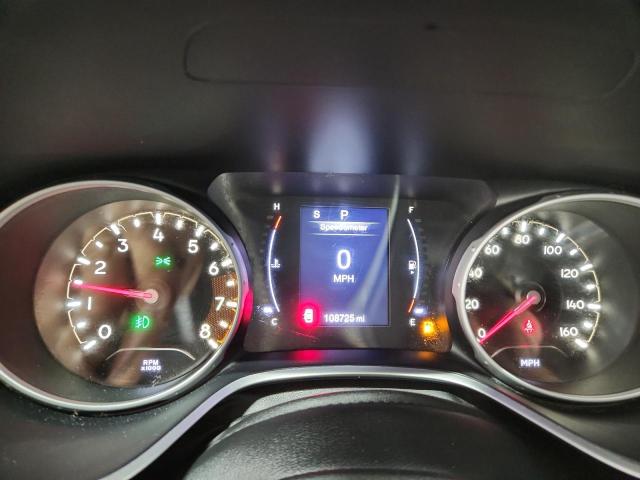 3C4NJCBB5JT356208 - 2018 JEEP COMPASS LATITUDE შავი ფოტო 9