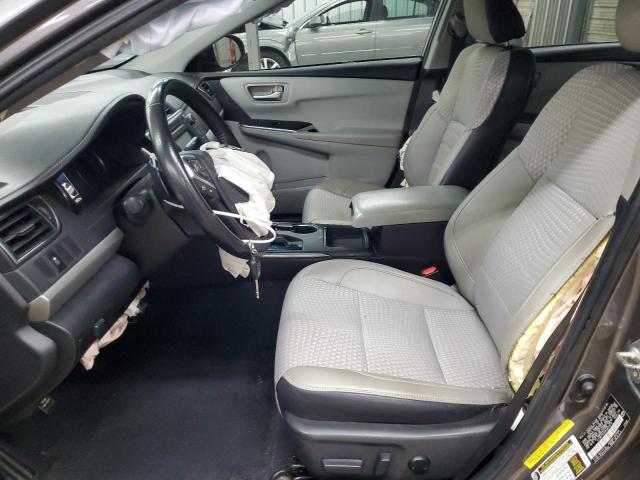 4T1BF1FKXFU072410 - 2015 TOYOTA CAMRY LE GRAY photo 7