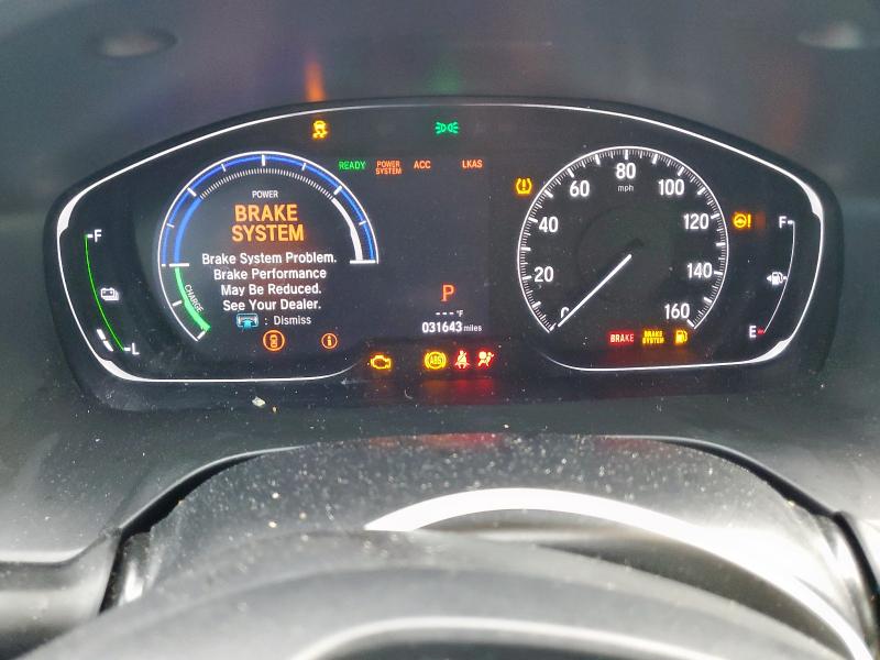 19XZE4F50NE007046 - 2022 HONDA INSIGHT EX CHARCOAL photo 9