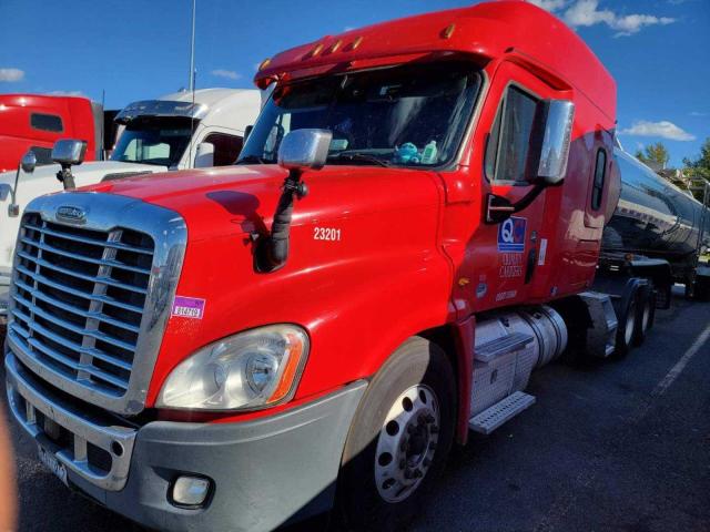 1FUJGLDV3KLKV9289 - 2019 FREIGHTLINER CASCADIA 1 Czerwony zdjęcie 2