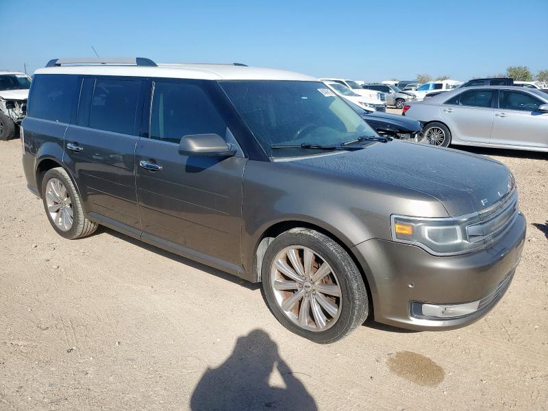 2FMGK5D81DBD30459 - 2013 FORD FLEX LIMITED ნაცრისფერი ფოტო 4