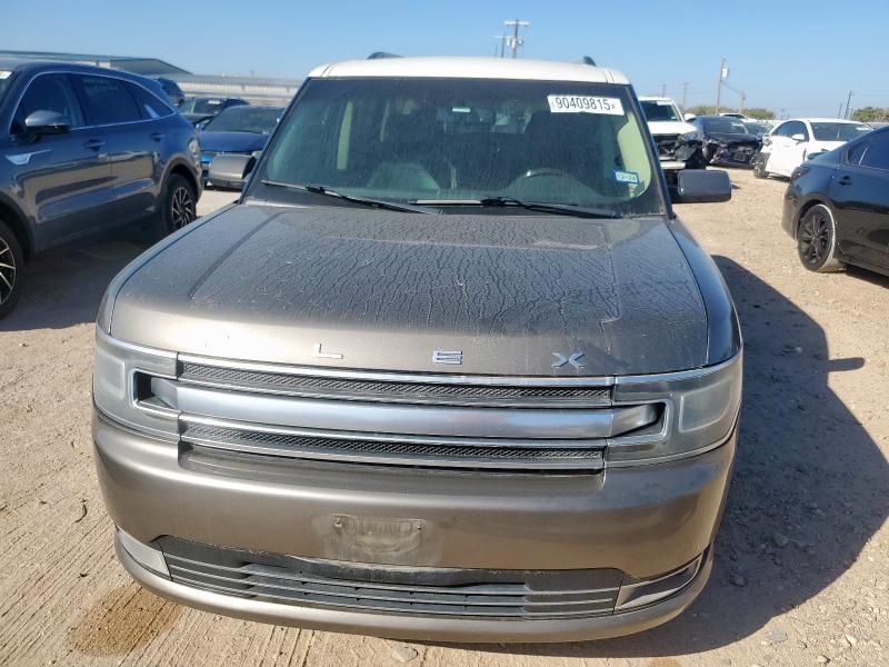 2FMGK5D81DBD30459 - 2013 FORD FLEX LIMITED ნაცრისფერი ფოტო 5