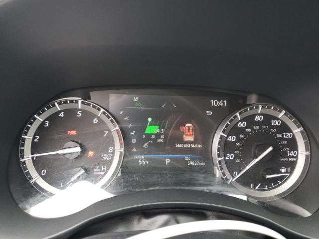 5TDGZRAH6NS122637 - 2022 TOYOTA HIGHLANDER XLE Graphite photo 9