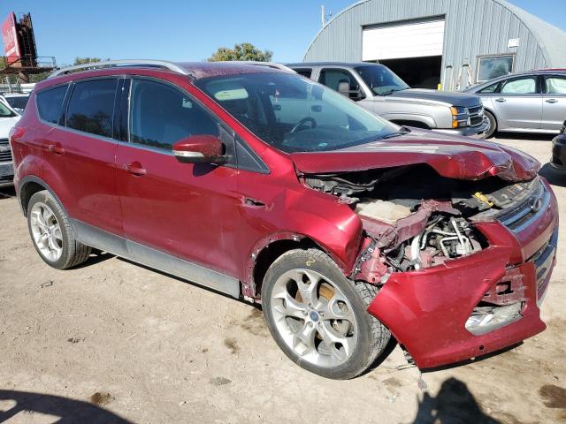 1FMCU9J9XFUA42708 - 2015 FORD ESCAPE TITANIUM RED photo 4