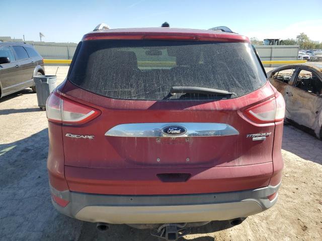1FMCU9J9XFUA42708 - 2015 FORD ESCAPE TITANIUM RED photo 6
