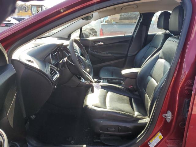 1G1BH5SE2J7200239 - 2018 CHEVROLET CRUZE LT ბურგუნდია ფოტო 7