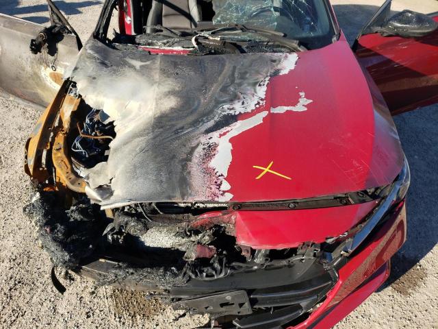 1HGCV1F31NA800525 - 2022 HONDA ACCORD SPORT წითელი ფოტო 11