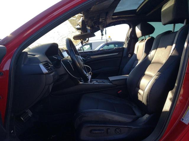 1HGCV1F31NA800525 - 2022 HONDA ACCORD SPORT წითელი ფოტო 7