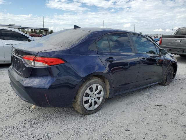 5YFEPMAEXNP344211 - 2022 TOYOTA COROLLA LE BLACK photo 3