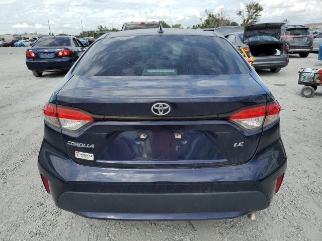 5YFEPMAEXNP344211 - 2022 TOYOTA COROLLA LE BLACK photo 6