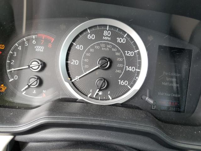 5YFEPMAEXNP344211 - 2022 TOYOTA COROLLA LE BLACK photo 9