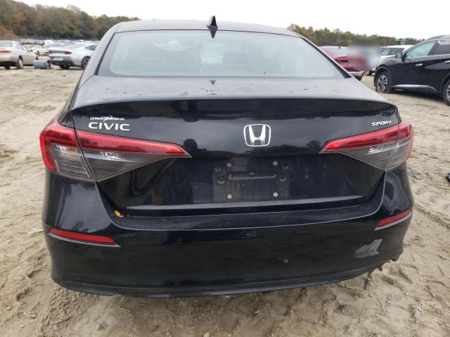 2HGFE2F56NH501621 - 2022 HONDA CIVIC SPORT შავი ფოტო 6