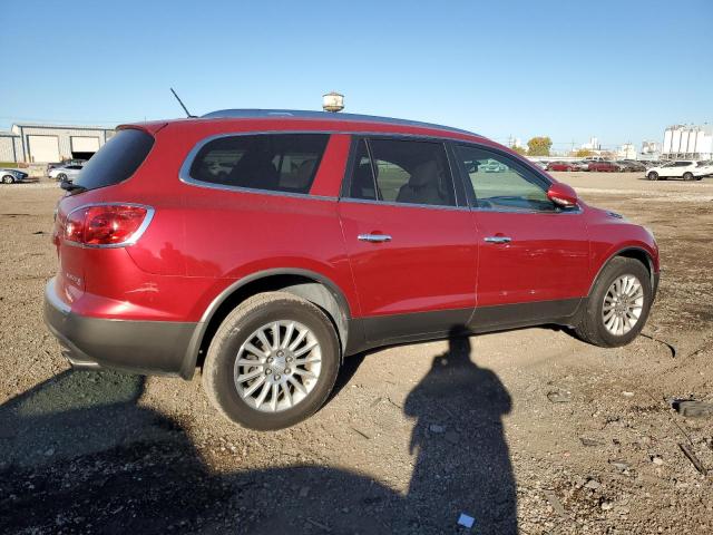 5GAKVCED0CJ356844 - 2012 BUICK ENCLAVE RED photo 3