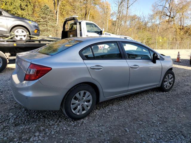 19XFB2F53CE049272 - 2012 HONDA CIVIC LX Srebrny zdjęcie 3