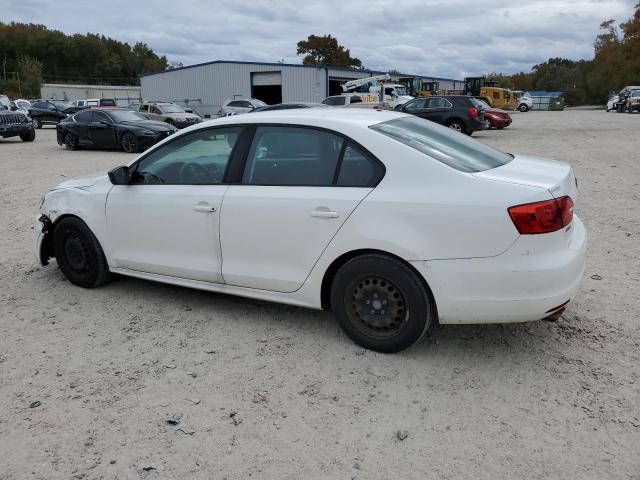 3VW2K7AJ5EM227706 - 2014 VOLKSWAGEN JETTA BASE WHITE photo 2