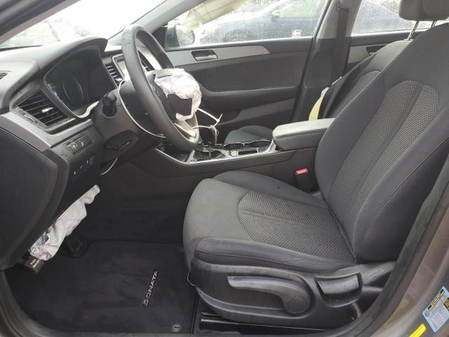 5NPE24AFXKH796272 - 2019 HYUNDAI SONATA SE GRAY photo 7