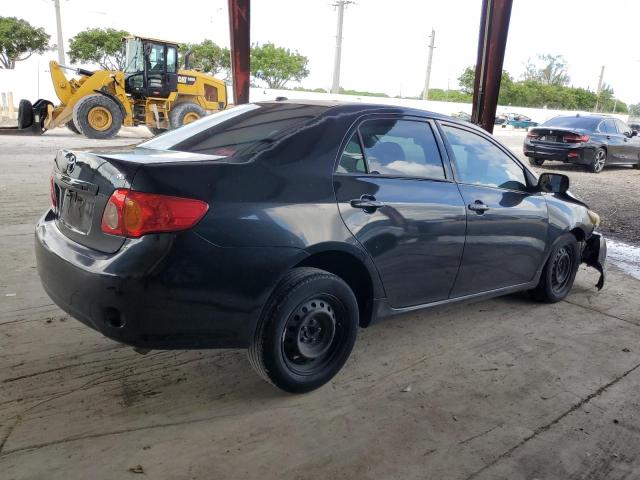 1NXBU4EEXAZ348998 - 2010 TOYOTA COROLLA BASE BLACK photo 3