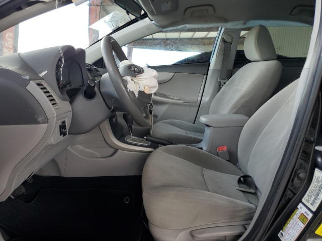 1NXBU4EEXAZ348998 - 2010 TOYOTA COROLLA BASE BLACK photo 7