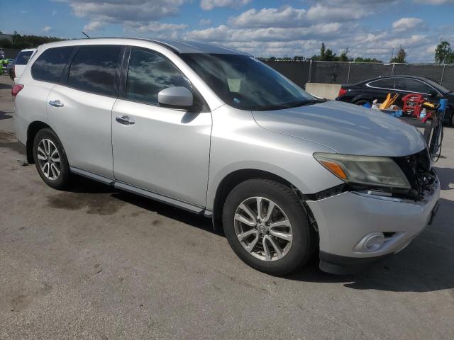 5N1AR2MM3EC727167 - 2014 NISSAN PATHFINDER S SILVER photo 4