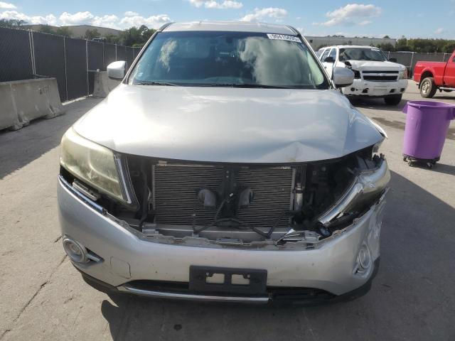 5N1AR2MM3EC727167 - 2014 NISSAN PATHFINDER S SILVER photo 5