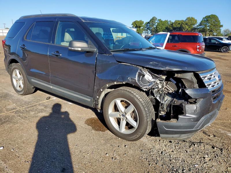 1FM5K7D83KGB07185 - 2019 FORD EXPLORER XLT 石墨色 照片 4