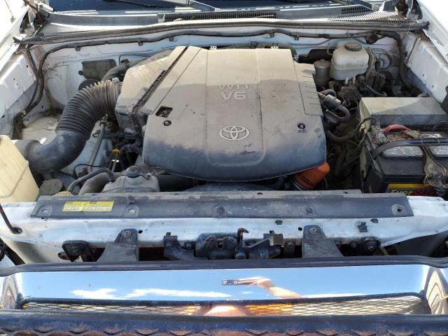 3TMLU4EN0AM050831 - 2010 TOYOTA TACOMA DOUBLE CAB WHITE photo 11