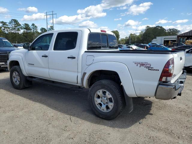 3TMLU4EN0AM050831 - 2010 TOYOTA TACOMA DOUBLE CAB WHITE photo 2